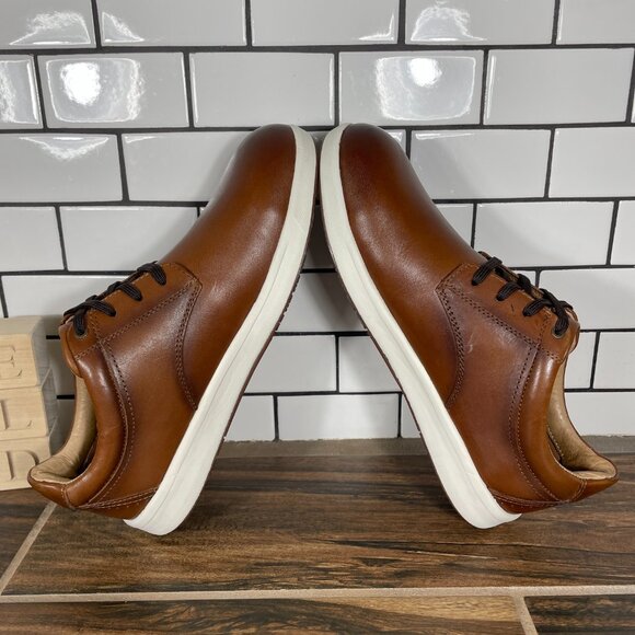 Florsheim Crossover Work Shoes Mens Size 7.5 Brown Leather Steel Toe EH Derby main image 12
